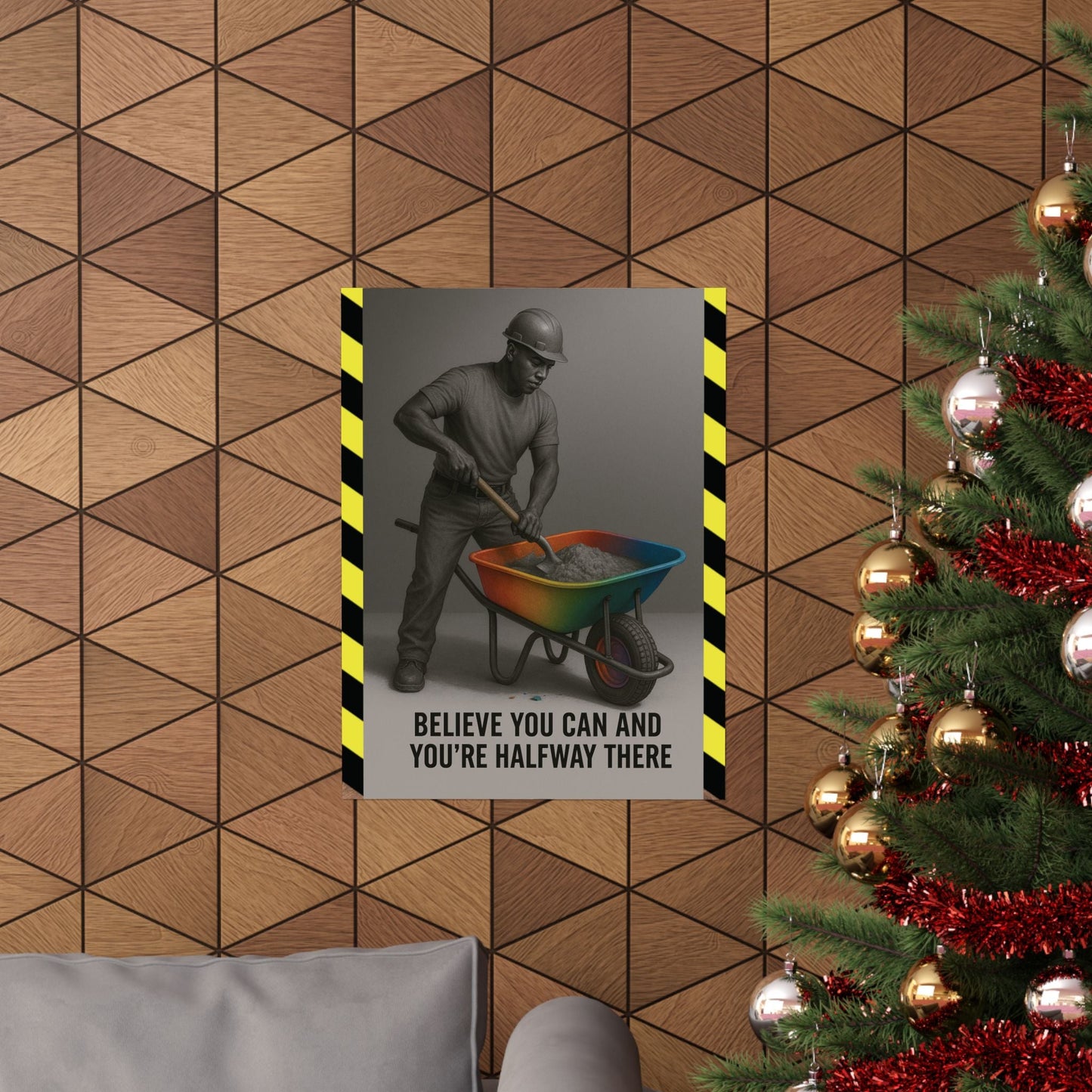 Copy of Motivational Trade Poster - "Believe you can" - BuildBossUK