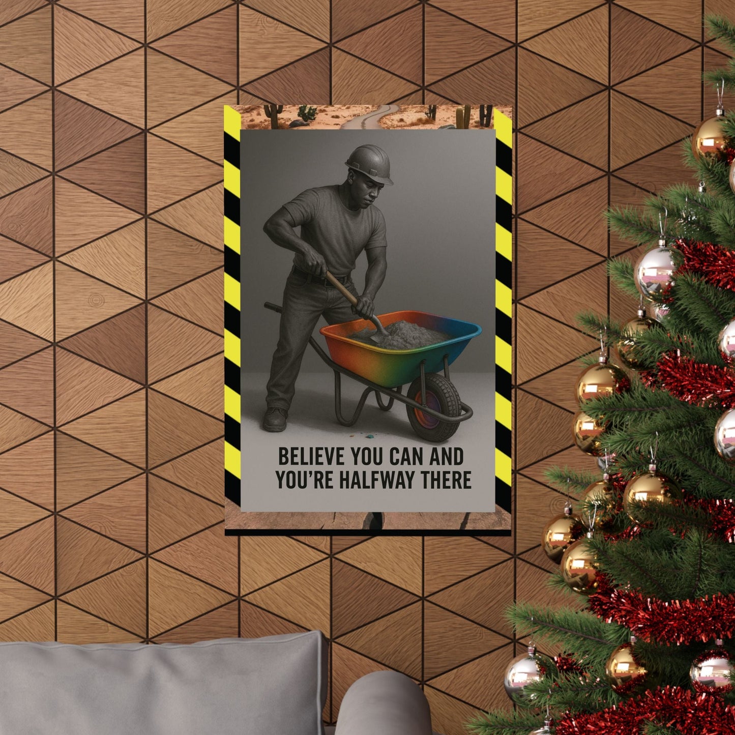 Copy of Motivational Trade Poster - "Believe you can" - BuildBossUK