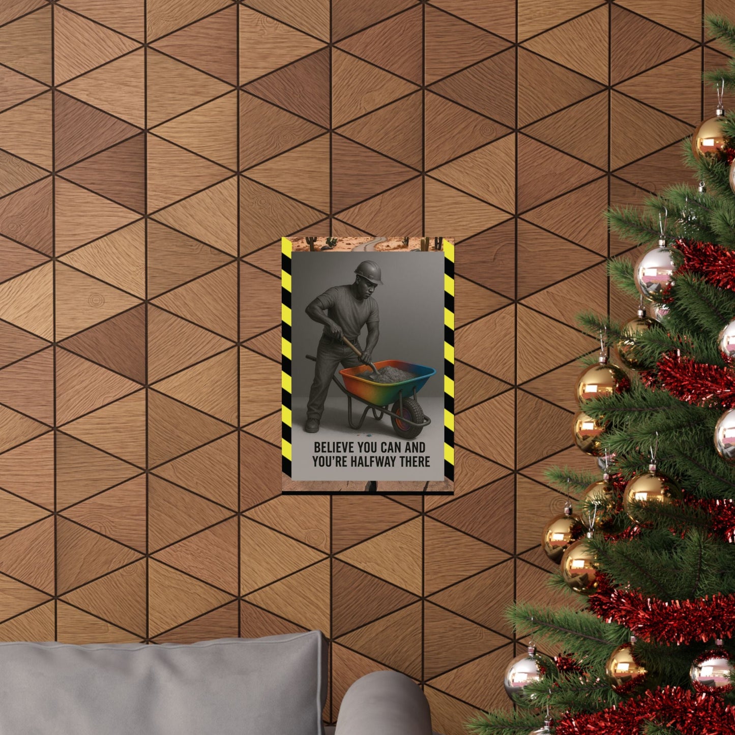 Copy of Motivational Trade Poster - "Believe you can" - BuildBossUK