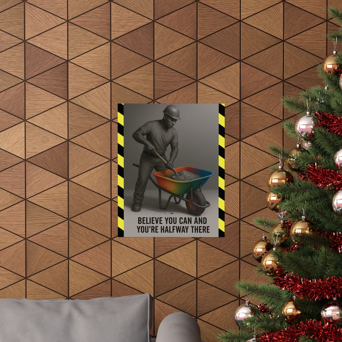 Copy of Motivational Trade Poster - "Believe you can" - BuildBossUK