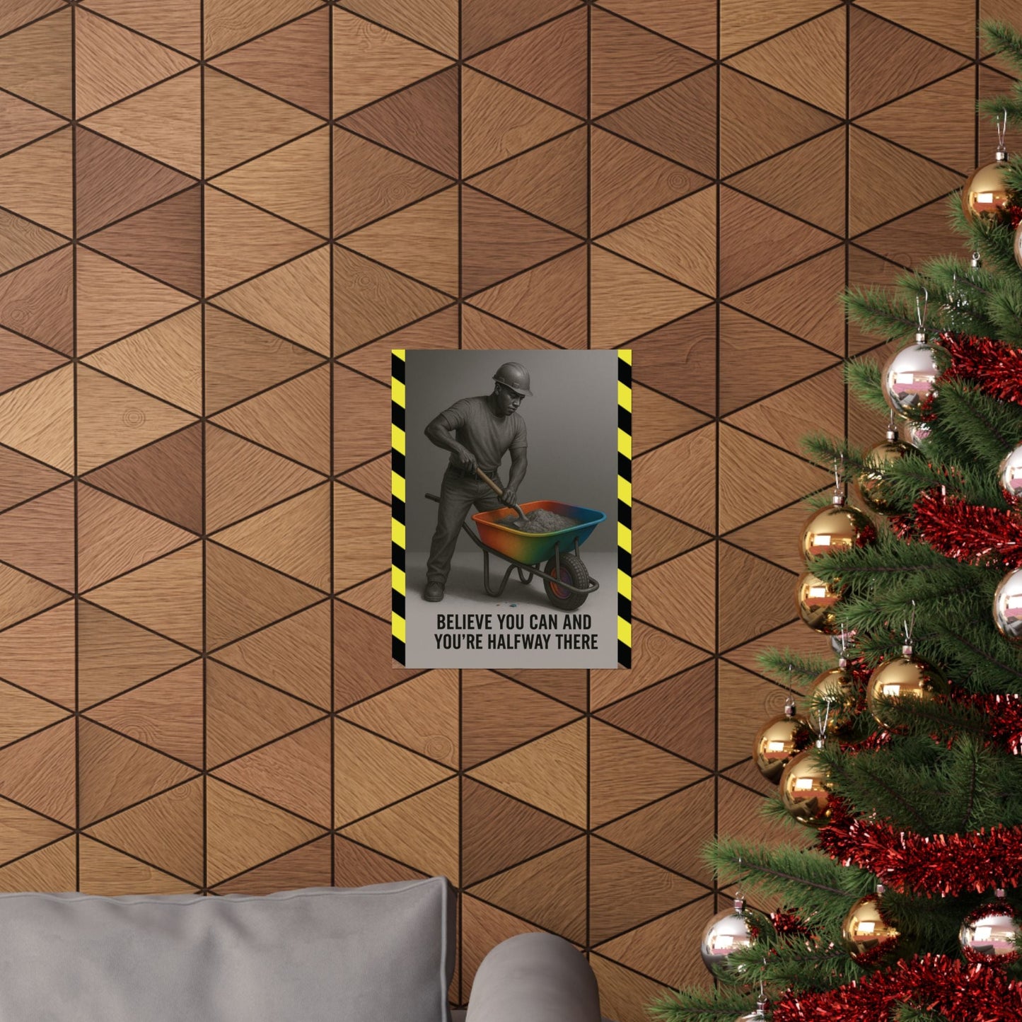 Copy of Motivational Trade Poster - "Believe you can" - BuildBossUK