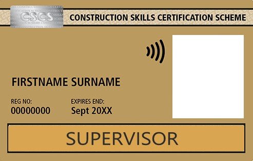 CSCS GOLD SUPERVISOR FULL PACKAGE BUNDLE - BuildBossUK