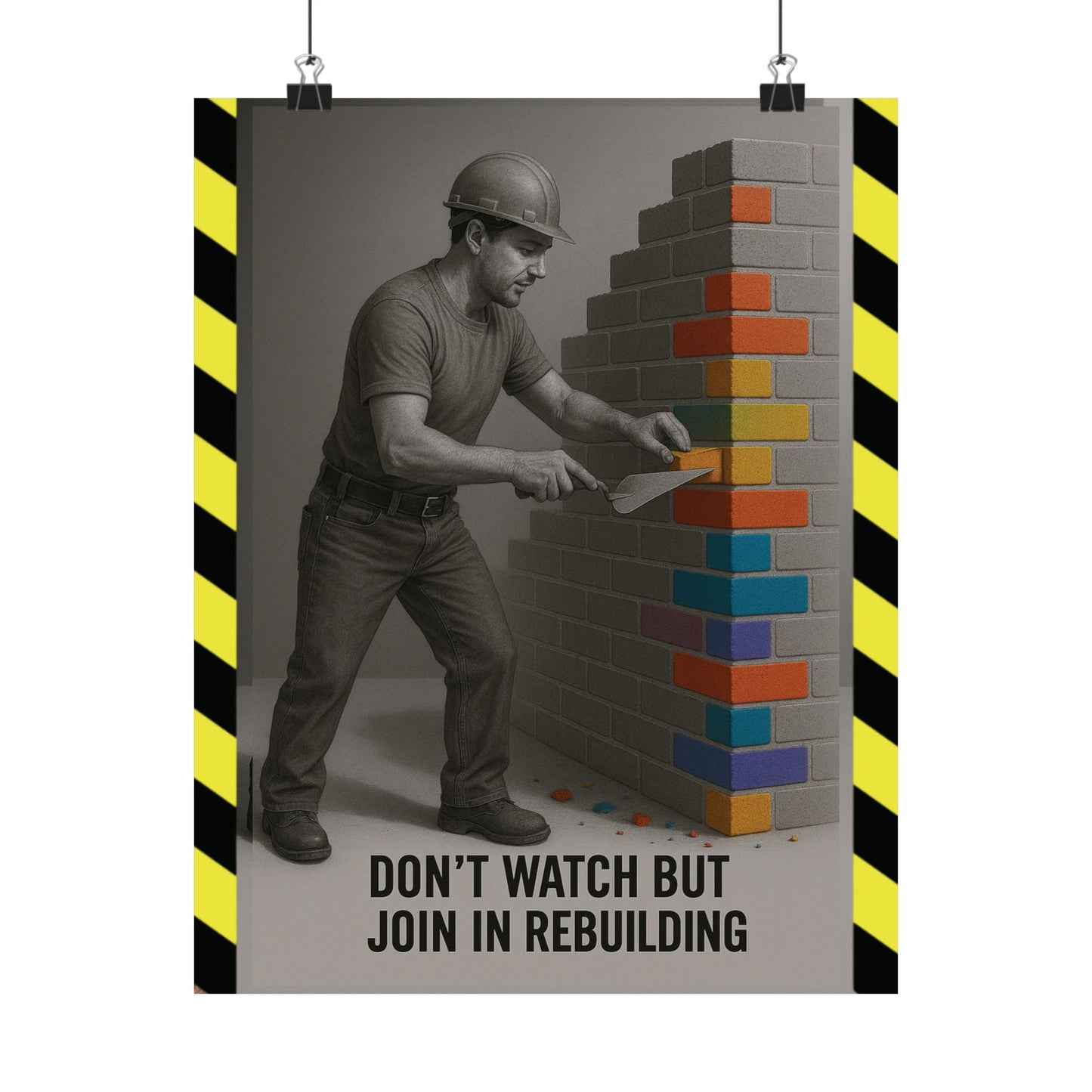 Motivational Trade Poster - "Join In" - BuildBossUK