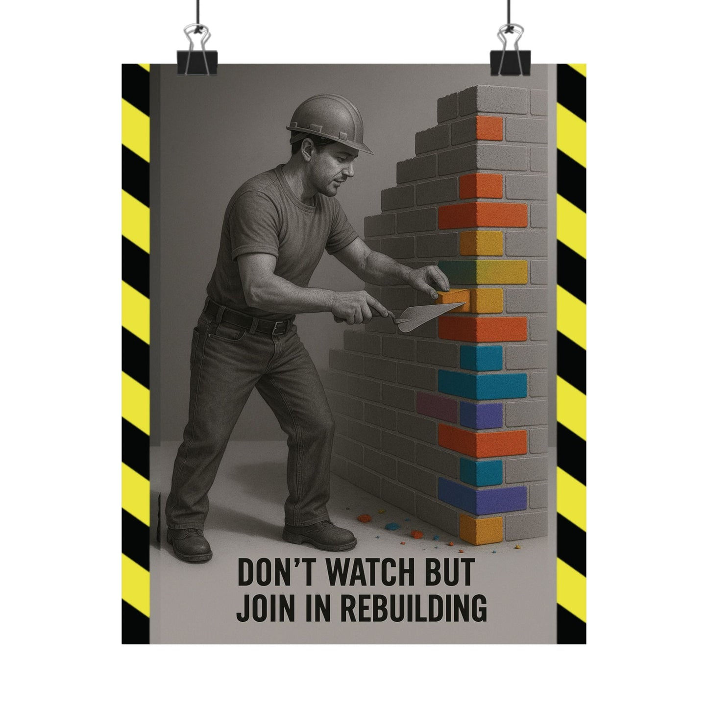 Motivational Trade Poster - "Join In" - BuildBossUK