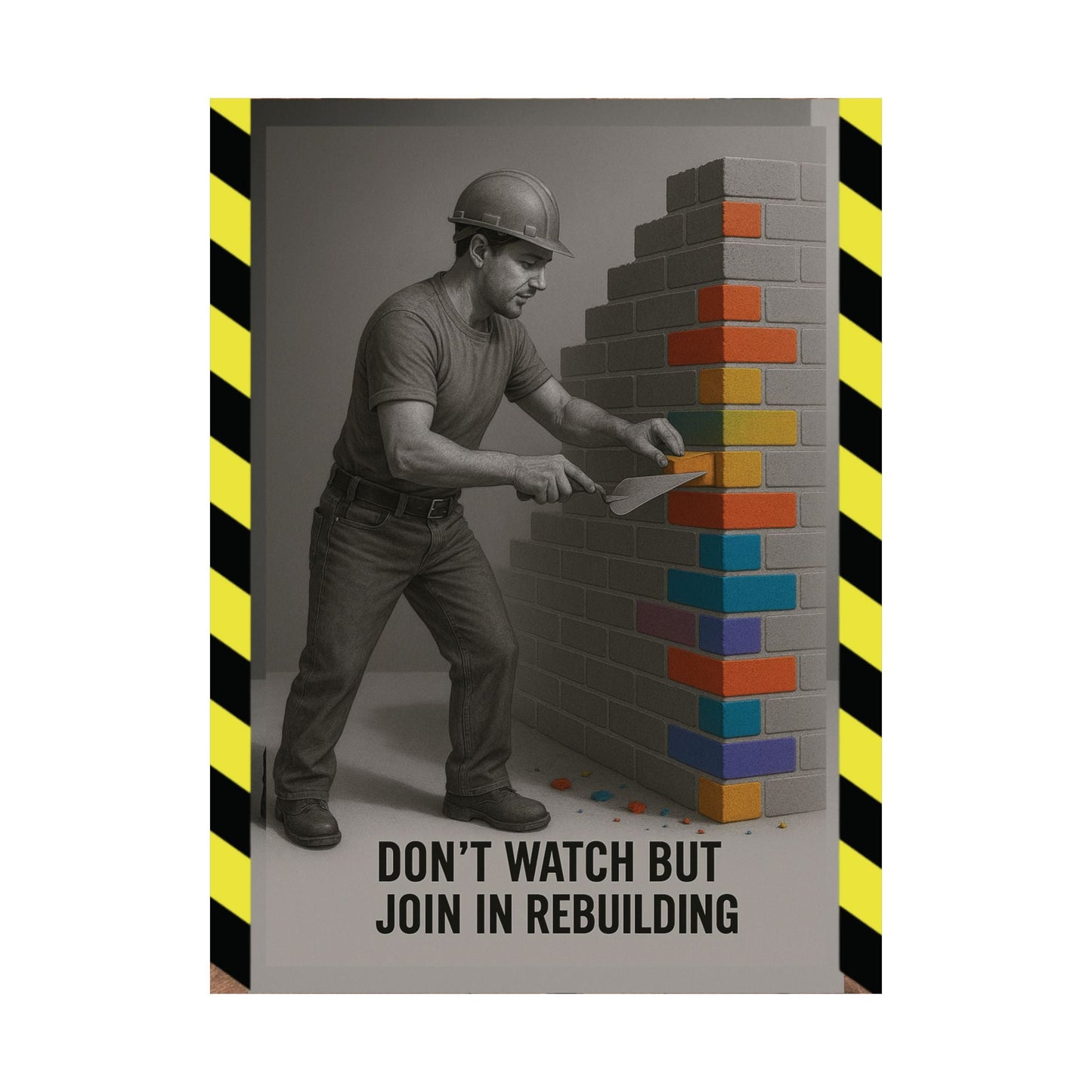 Motivational Trade Poster - "Join In" - BuildBossUK