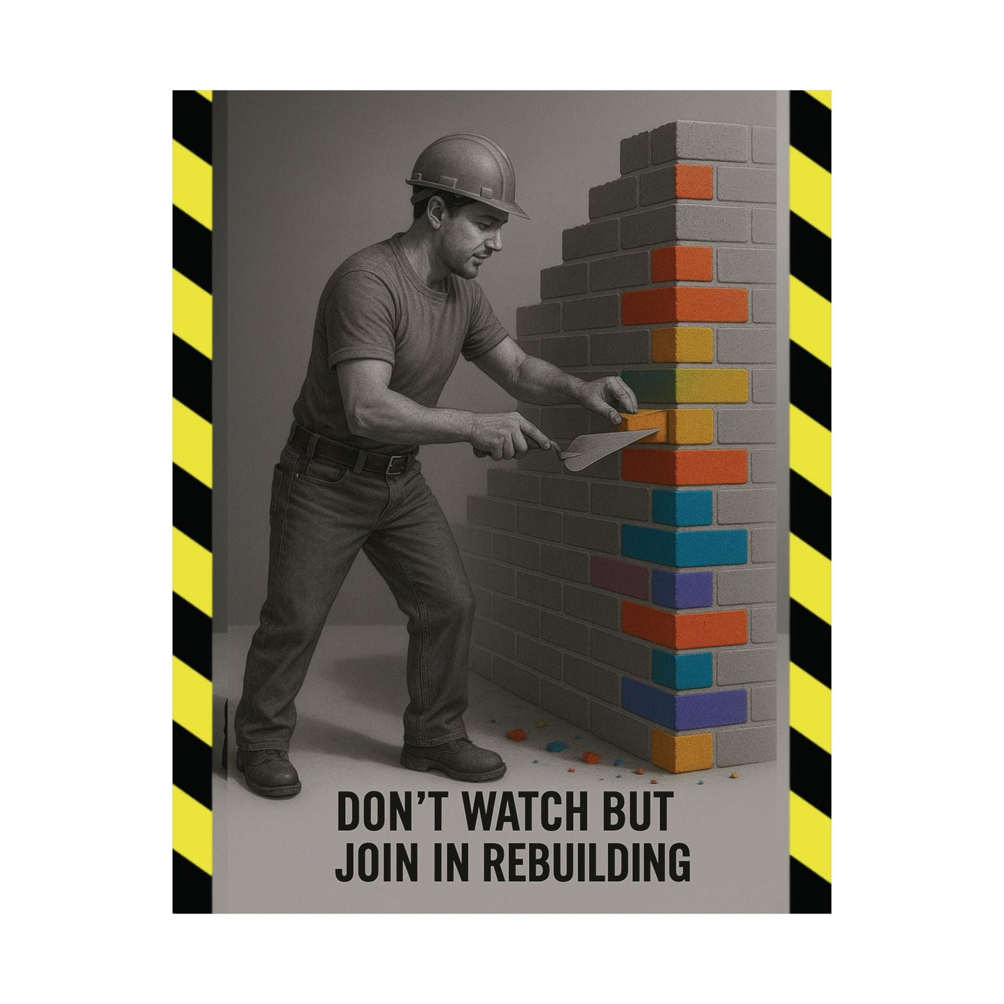 Motivational Trade Poster - "Join In" - BuildBossUK