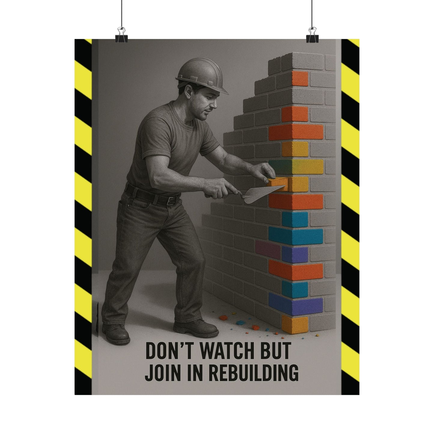 Motivational Trade Poster - "Join In" - BuildBossUK
