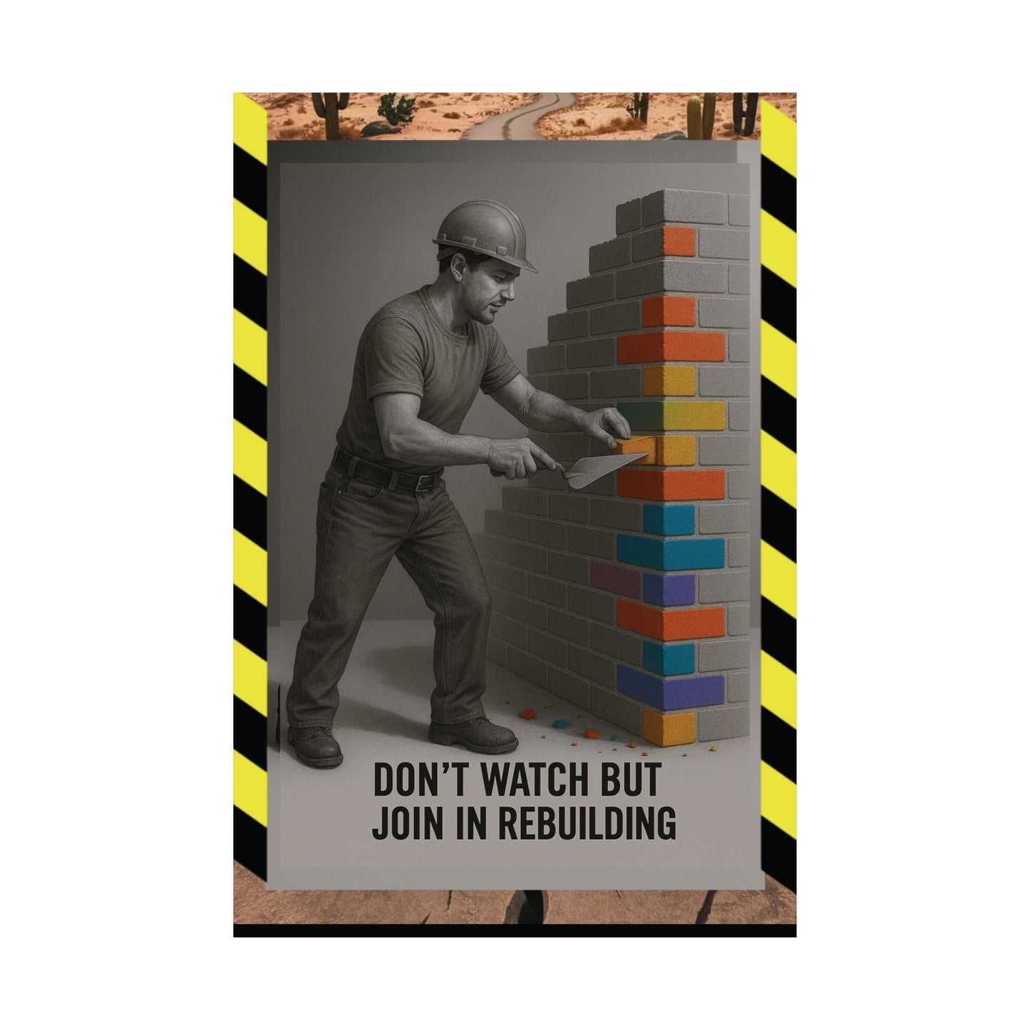 Motivational Trade Poster - "Join In" - BuildBossUK