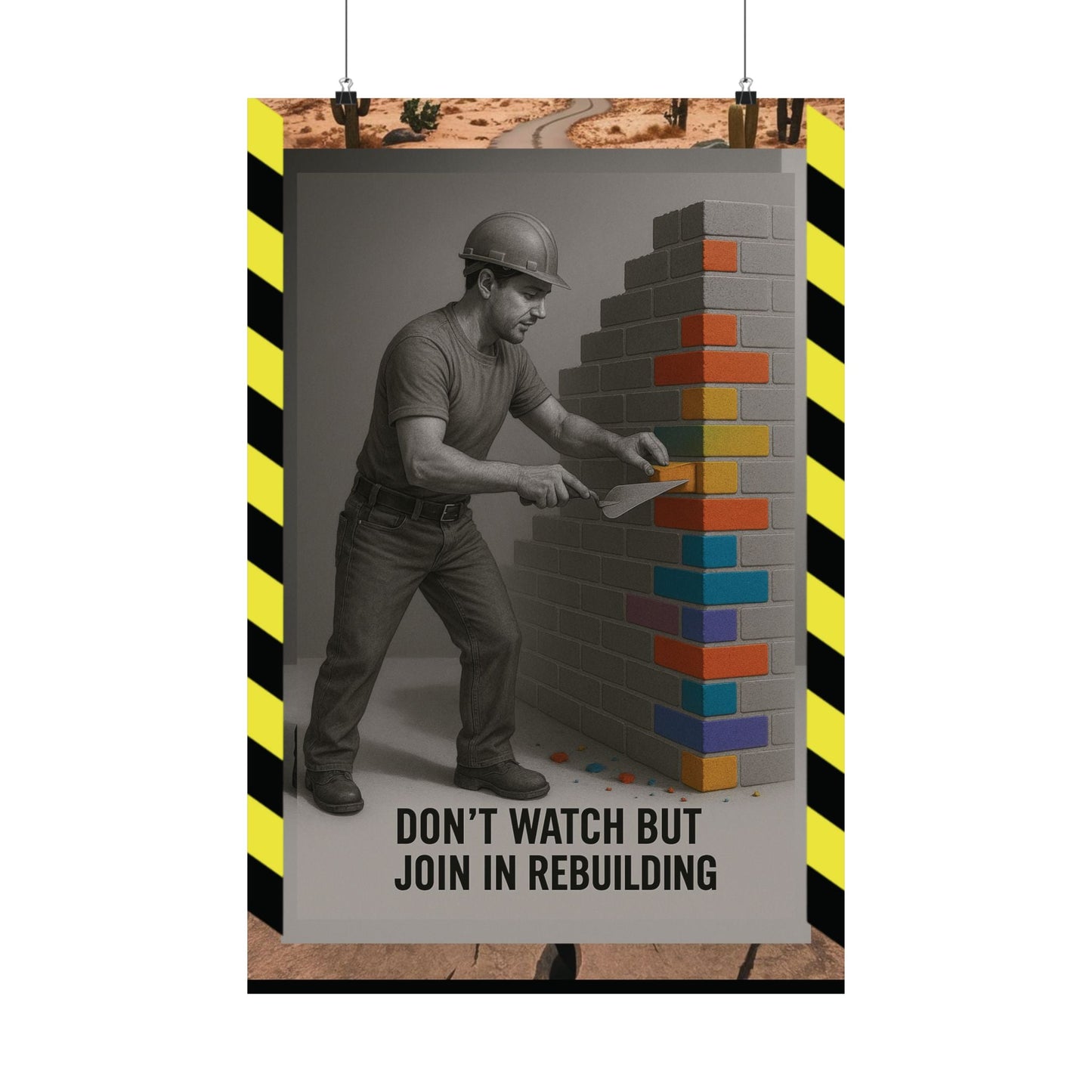 Motivational Trade Poster - "Join In" - BuildBossUK