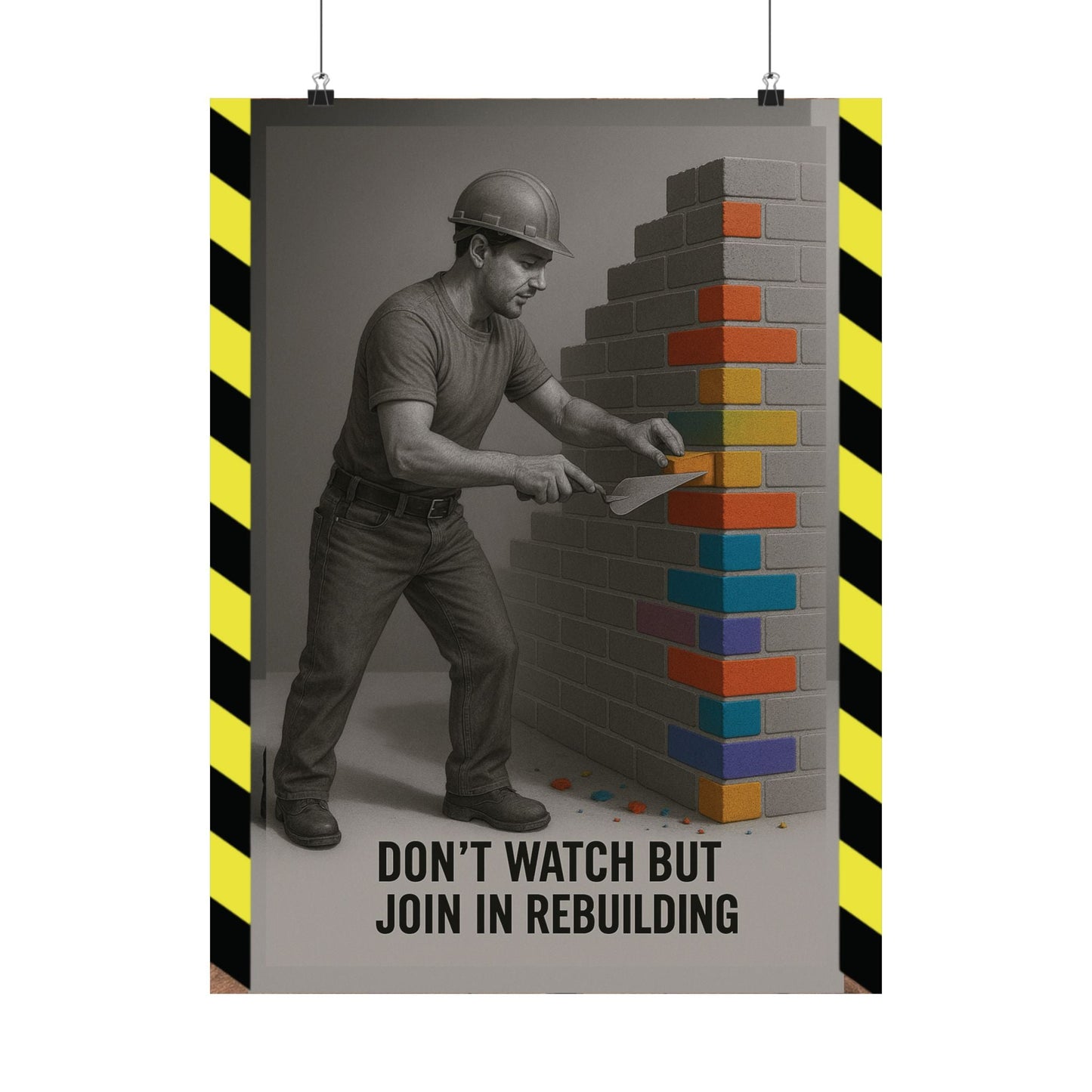 Motivational Trade Poster - "Join In" - BuildBossUK