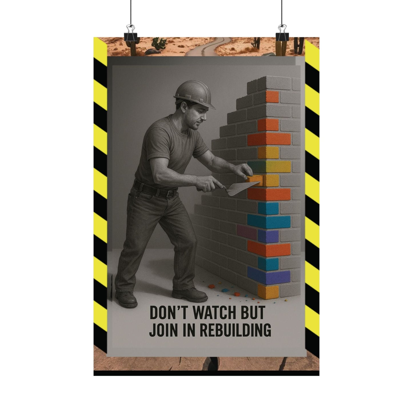 Motivational Trade Poster - "Join In" - BuildBossUK