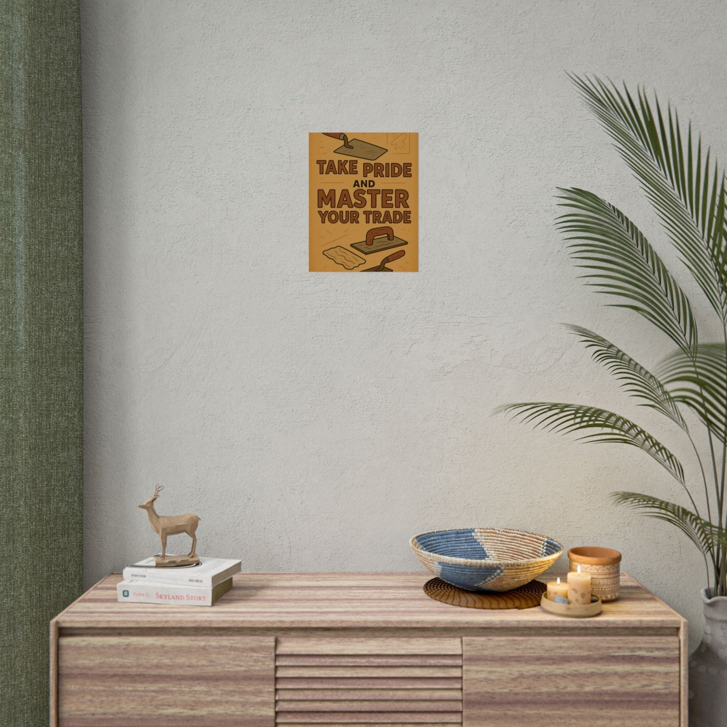 Motivational Trade Poster "Take pride and master" - BuildBossUK