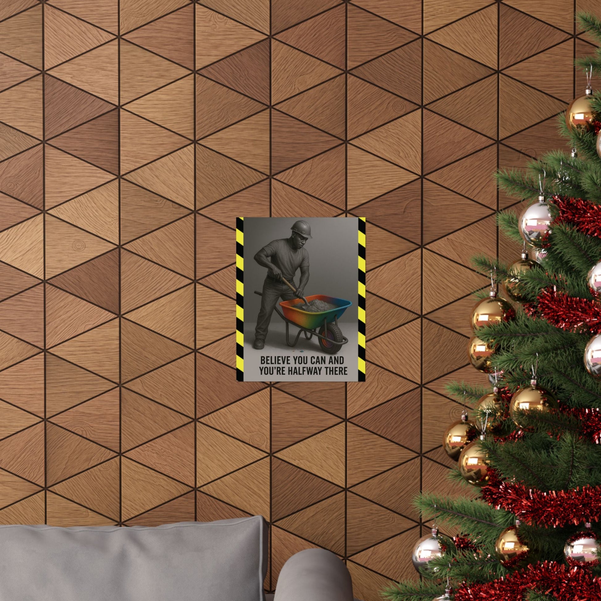 Copy of Motivational Trade Poster - "Believe you can" - BuildBossUK