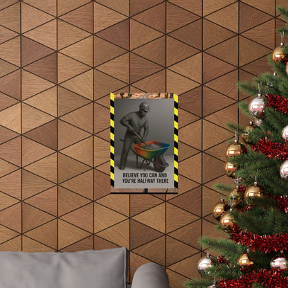 Copy of Motivational Trade Poster - "Believe you can" - BuildBossUK