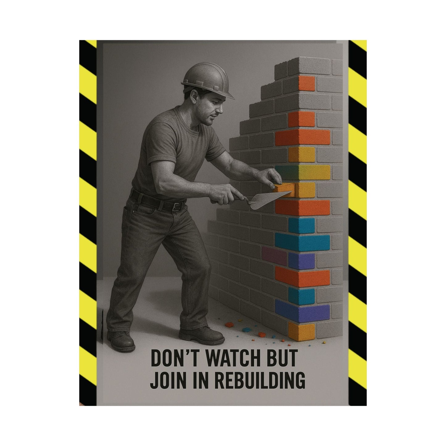 Motivational Trade Poster - "Join In" - BuildBossUK