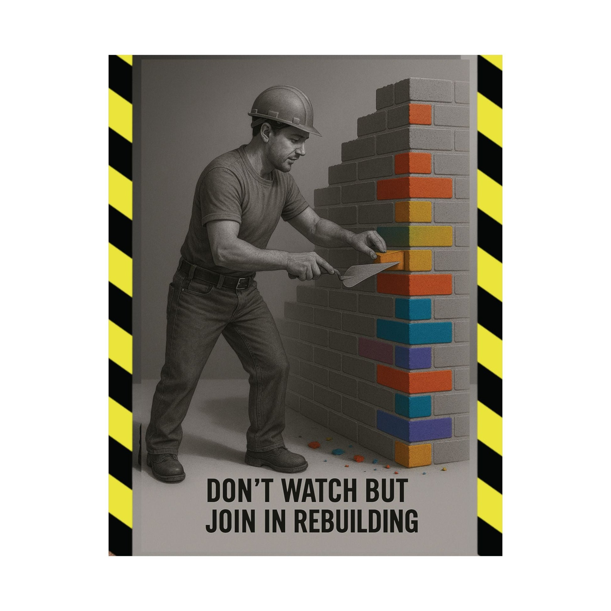 Motivational Trade Poster - "Join In" - BuildBossUK