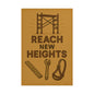 Motivational Trade Poster - 'Reach New Heights' for Builders & Dreamers - BuildBossUK