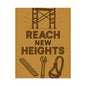 Motivational Trade Poster - 'Reach New Heights' for Builders & Dreamers - BuildBossUK