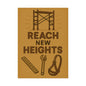 Motivational Trade Poster - 'Reach New Heights' for Builders & Dreamers - BuildBossUK