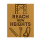 Motivational Trade Poster - 'Reach New Heights' for Builders & Dreamers - BuildBossUK